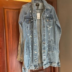 Forever21 Men’s Longline Denim Jacket